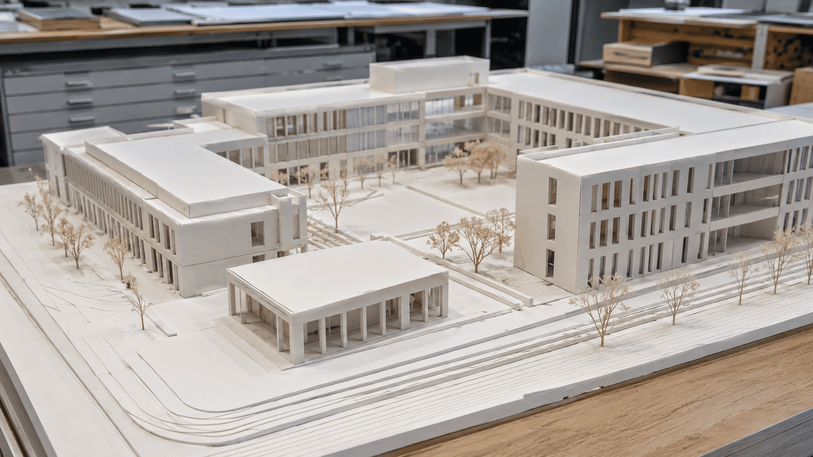 Architekturmodell 3D Druck bei Reents3D in Holm bei Hamburg